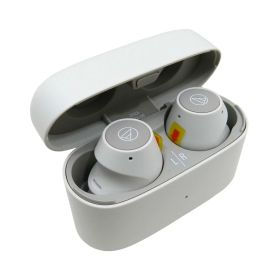 ★【未使用品】 audio-technica SOLID BASS ATH-CKS30TW+ BG ライトベージュ 完全ワイヤレスイヤホン オーディオテクニカ