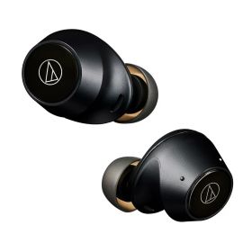 オーディオテクニカ ATH-CKS30TW BK ワイヤレスイヤホン bluetooth 【完全ワイヤレスイヤホン/重低音 / IP55 防水防塵規格/マルチポイント対応/小型軽量 / 最大約20時間再生 / アプリ対応/ヒアスルー/低遅延モード】 ATH-CKS30TW BK ブラック