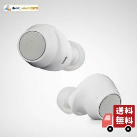 オーディオテクニカ ATH-CKS30TW WH ワイヤレスイヤホン bluetooth 【完全ワイヤレスイヤホン/重低音 / IP55 防水防塵規格/マルチポイント対応/小型軽量 / 最大約20時間再生 / アプリ対応/ヒアスルー/低遅延モード】 AT