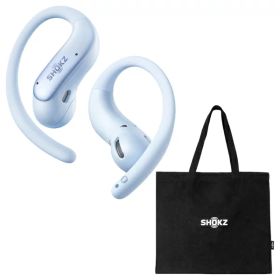 SHOKZ｜ショックス 【特典：キャンバスバッグ付き】完全ワイヤレスイヤホン OpenFit Air 2 アイスブルー SKZ-EP-000077 [ワイヤレス(左右分離) /耳かけ型 /Bluetooth対応]