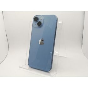 【中古】Apple docomo 【SIMフリー】 iPhone 14 128GB ブルー MPVJ3J/A【川崎駅前】保証期間１ヶ月【ランクC】