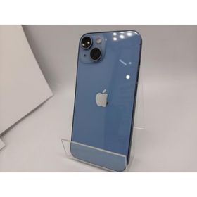 【中古】Apple SoftBank 【SIMフリー】 iPhone 14 128GB ブルー MPVJ3J/A【OSU301】保証期間１ヶ月【ランクC】