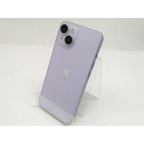 【中古】Apple 国内版 【SIMフリー】 iPhone 14 256GB パープル MPW93J/A【宇田川】保証期間１ヶ月【ランクC】