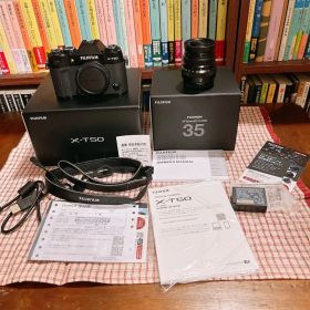 FUJIFILM X-T50 本体 FUJINON XF35mmF2 R WR