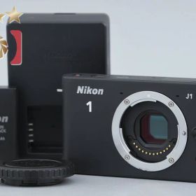 【中古】Nikon ニコン 1 J1 ブラック ミラーレス一眼カメラ シャッター回数僅少