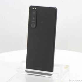 〔中古〕SONY(ソニー) Xperia 5 III 128GB フロストブラック SOG05 au SIMフリー〔344-ud〕