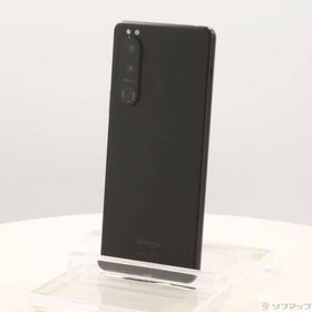 〔中古〕SONY(ソニー) Xperia 5 III 128GB フロストブラック SO-53B docomo SIMフリー〔352-ud〕