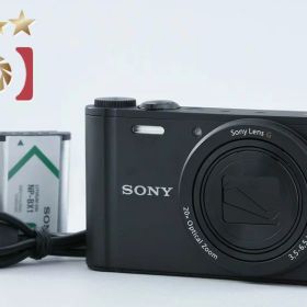 【中古】SONY ソニー Cyber-shot DSC-WX350 ブラック コンパクトデジタルカメラ 多言語対応