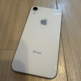 Apple iPhone 本体 ホワイト iPhone xr 画面割れ