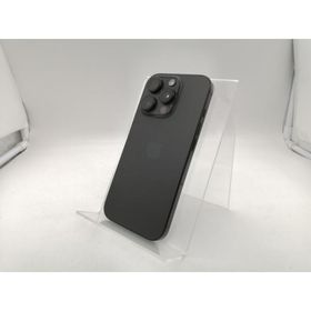 【中古】Apple 国内版 【SIMフリー】 iPhone 16 Pro 1TB ブラックチタニウム MYN83J/A【なんば】保証期間１ヶ月【ランクA】