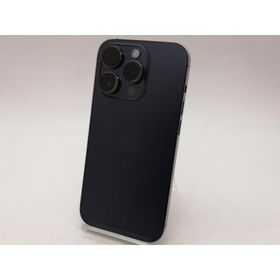 【中古】Apple SoftBank 【SIMフリー】 iPhone 14 Pro 128GB ディープパープル MQ0F3J/A【札幌南2条】保証期間１週間【ランクC】