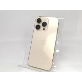 【中古】【赤ロム保証あり】Apple 楽天モバイル 【SIMフリー】 iPhone 14 Pro 128GB ゴールド MQ073J/A【新宿】保証期間１ヶ月【ランクC】
