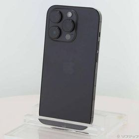 〔中古〕Apple(アップル) iPhone14 Pro 128GB スペースブラック MPXU3J／A SIMフリー〔348-ud〕