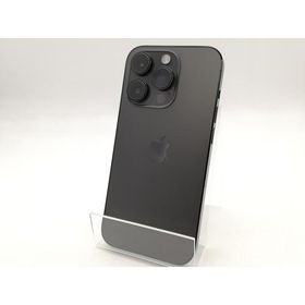 【中古】Apple 国内版 【SIMフリー】 iPhone 14 Pro 128GB スペースブラック MPXU3J/A【柏】保証期間１ヶ月【ランクC】