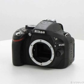 【中古】Nikon(ニコン) NIKON D5200 ボディ ブラック 【198-ud】