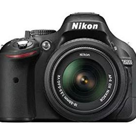 【中古】【非常に良い】Nikon デジタル一眼レフカメラ D5200 レンズキット AF-S DX NIKKOR 18-55mm f/3.5-5.6G VR付属 ブラック D5200LKBK i8my1cf