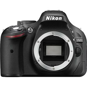 【中古】「ほぼ新品」Nikon D5200 24.1 MP CMOS Digital SLR Camera Body Only (Black)