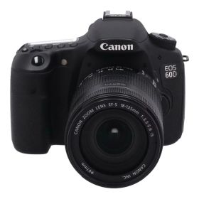 中古 デジタル一眼レンズキットCanon キヤノン EOS 60D 18-135mm レンズキット 0510200385コンディションランク【B】（商品 No.05-0）