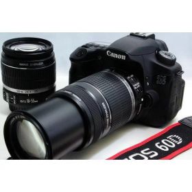 【中古】キヤノン Canon EOS 60D ダブルズーム 手ぶれ補正キット 注目の新着 美品当店保証30日間 人気モデル 高画質 売れ筋