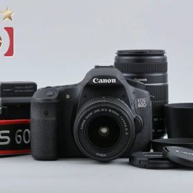 【中古】Canon キヤノン EOS 60D ダブルズームキット シャッター回数僅少