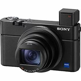 【中古】「ほぼ新品」ソニー/コンパクトデジタルカメラ/Cyber-shot / RX100VII / ボディ/ブラック / 1.0型積層型CMOSセンサー / 光学ズーム8倍(24-200mm) / 180度チル