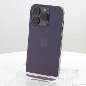 ソフマップ 〔中古品〕 iPhone14 Pro 128GB ディープパープル MQ0F3J／A SIMフリー【377】