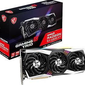 【中古】MSI Radeon RX 6800 XT GAMING X TRIO 16G