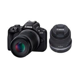 【キヤノン秋のキャッシュバック対象】 キヤノン(Canon） EOS R50 ダブルズームキット ブラック