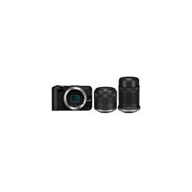 【送料無料】Canon キヤノン EOS R50 V ブラック ダブルズームキット ミラーレスカメラ 動画撮影 ライブ配信 Vlog カメラ