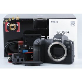 【中古】Canon キヤノン EOS R ミラーレス一眼カメラ 元箱付き