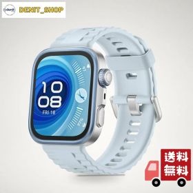 HUAWEI WATCH FIT 4 Pro スマートウォッチ 薄型軽量 ゴルフ機能 アウトドアに適した気圧計と測位システム 1.82インチ3000nitsディスプレイ サファイアガラス チタン合金ベゼル 10日間ロングバッテリー iOS/Android