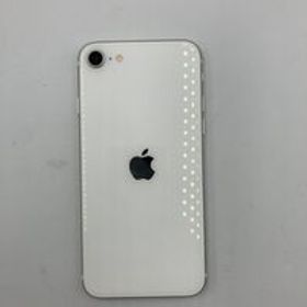 中古 Apple iPhoneSE 4.7インチ (第2世代/2020) 64GB (ホワイト) 国内版SIMロックフリー MHGQ3J/A 新パッケージ版 146154 状態： C:並品
