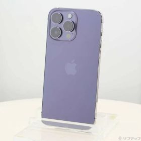 ソフマップ 〔中古品〕 iPhone14 Pro Max 256GB ディープパープル MQ9E3J／A SIMフリー【258】