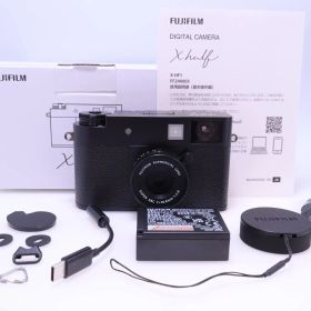 【1,900回 美品】FUJIFILM X-half ブラック F X-HF1-B JP 二言語対応 コンパクトデジタルカメラ
