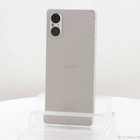 ソフマップ 〔中古品〕 Xperia 5 V 128GB プラチナシルバー SO-53D docomo SIMフリー【269】