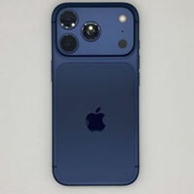 中古 Apple iPhone17 Pro 256GB ディープブルー 【国内版SIMフリー】 MG874J/A 182995 状態： C:並品