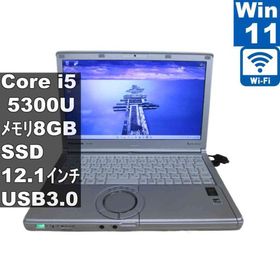 Panasonic Lets note CF-NX4EDHCS【SSD搭載】 Core i5 5300U 【Windows11 Pro】 ／Wi-Fi／長期保証 [97288]