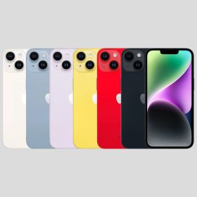 バッテリー100%【Cランク良品】- iPhone 14 128GB SIMフリー ミッドナイト スターライト レッド イエロー ブルー パープル【整備済み品】【バッテリー交換済】【中古スマホ】 本体 電池長持ち