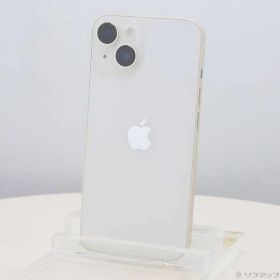 ソフマップ 〔中古品〕 iPhone14 128GB スターライト MPUQ3J／A SIMフリー【377】