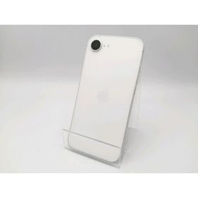 【中古】【赤ロム保証あり】Apple 楽天モバイル 【SIMフリー】 iPhone 16e 128GB ホワイト MD1R4J/A【ECセンター】保証期間１ヶ月【ランクB】