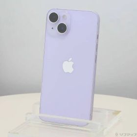 ソフマップ 〔中古品〕 iPhone14 128GB パープル MPUY3J／A SIMフリー【297】