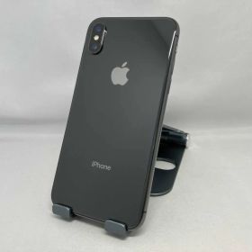 SoftBank 【SIMロックなし】MQC12J/A iPhone X 256GB スペｰスグレイ SoftBank