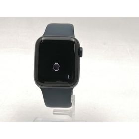 【中古】Apple Apple Watch SE2 40mm GPS ミッドナイトアルミニウムケース/ミッドナイトスポーツバンド(S/M) MR9X3J/A【ECセンター】保証期間１ヶ月【ランクB】