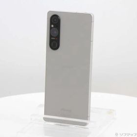 ソフマップ 〔中古品〕 Xperia 1 V 256GB プラチナシルバー SO-51D docomo SIMフリー【377】