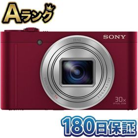 【整備済み品】 SONY サイバーショット DSC-WX500 レッド デジタルカメラ 光学30倍ズーム 自撮りモニター 180日保証