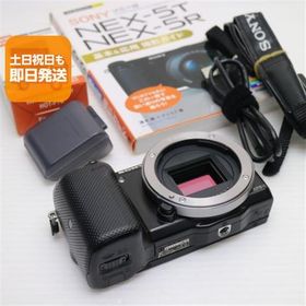 超美品 NEX-5T ブラック 即日発送 ミラーレス一眼 SONY 本体 あすつく 土日祝発送OK