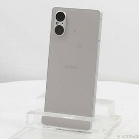 〔中古〕SONY(ソニー) Xperia 5 V 256GB プラチナシルバー XQ-DE44 S2JPCX0 SIMフリー〔352-ud〕