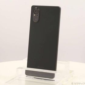 〔中古〕SONY(ソニー) Xperia 5 V 128GB ブラック SO-53D docomo SIMフリー〔269-ud〕