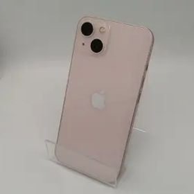 【中古】Apple 国内版 【SIMフリー】 iPhone 13 128GB ピンク MLNE3J/A【OSU301】保証期間１ヶ月【ランクB】