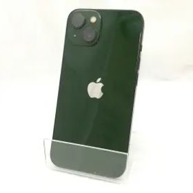 【中古】Apple SoftBank 【SIMフリー】 iPhone 13 128GB グリーン MNGG3J/A【川崎】保証期間１ヶ月【ランクC】
